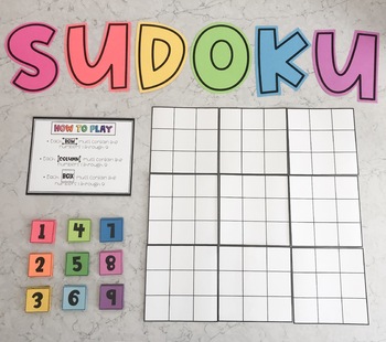 sudoku bulletin board set by mrs hood teaches teachers