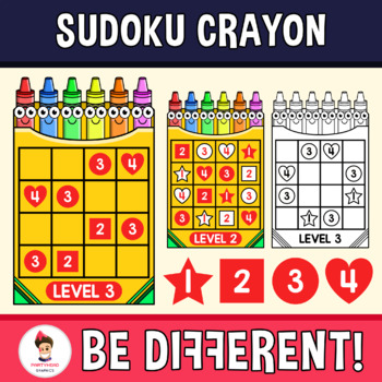 Preview of Sudoku Clipart Crayon