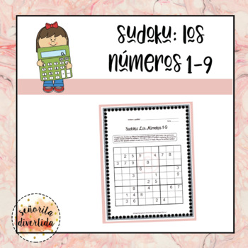 Sudoku 1 (fácil) ▻ para contar hasta 9-replace with Spanish #s  Sudoku  para imprimir, Atividades para imprimir, Jogos pedagogicos de matematica