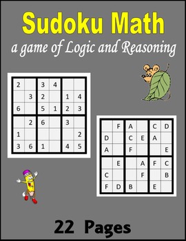 Preview of Sudoku Math - Logic and Reasoning Skills