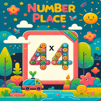 Preview of Sudoku Number Place 4x4 6-12 Age