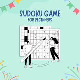 Sudoku Puzzle Book for Beginners Adults, Teens and Seniors