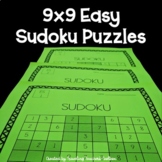 Sudoku Puzzles Easy 9x9