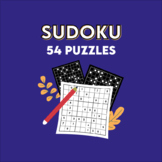 Sudoku Puzzles For Kids 54 Sudoku puzzles Easy For Kids