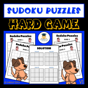 Preview of Sudoku Puzzles Hard: A Book With More Than 60Games - Sodoku, Suduko, Soduku (V1)