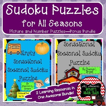 Sudoku Puzzles for All Seasons (Year Long Bonus Bundle)