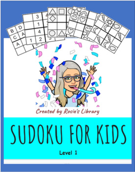Preview of Sudoku Puzzles for Kids Printables