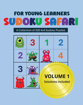 Preview of Sudoku Safari For Young Learners: Volume One