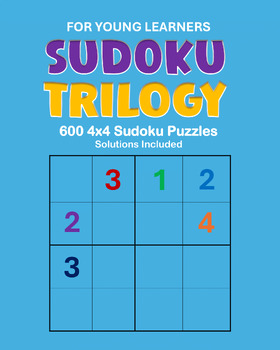 Preview of Sudoku Safari For Young Learners: Volumes 1, 2, and 3