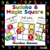 Sudoku and Magic Square Number Games