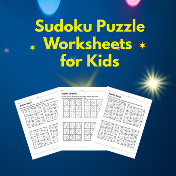 Preview of Sudoku for Kids - Improving Logic and Reasoning