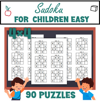 Preview of Sudoku  for  children easy |  The Kids Learning is Fun Way