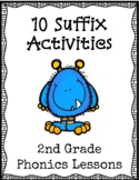 Suffix Activities | 2nd Grade Word Study | Practice pages 