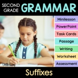 Suffix Activities, Worksheets, PowerPoint, and Centers 2nd