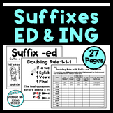 Suffix ED and ING | Inflectional Endings | Doubling Rule |