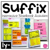 Suffix Interactive Notebook Activities: -ly | 5  Engaging 