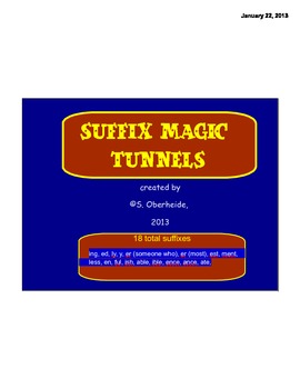 Preview of Suffix Magic Tunnels