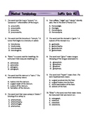 Suffix Quiz #2
