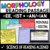 Suffix Reading Passage - Set 4: -EE, -IST, and -IAN Suffix