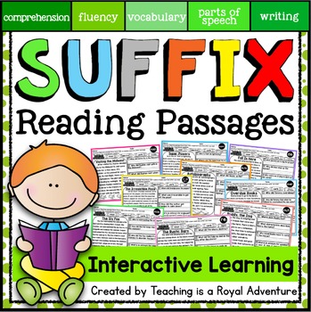 Preview of Suffix Reading Passages