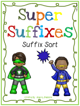 Preview of Suffix Sort Superhero Theme