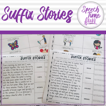 Preview of Suffix Stories