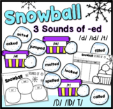 Suffix ed Sorting Activity and Worksheets