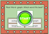Root Word- graph Complete the Sentence Boom Cards