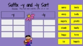 Suffix -y and -ly Sorting Activity - Google Slides