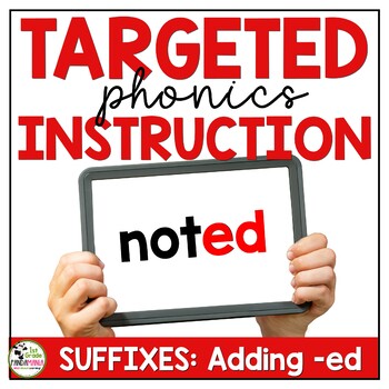 Preview of Suffixes Adding -ed Phonics Instruction Center PowerPoints & Videos SOR Aligned