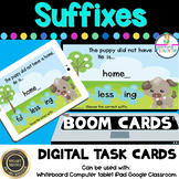 Suffixes Digital BOOM CARDS | Distance Learning  | Literac