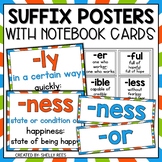 Suffixes Posters | Suffix List and Meaning