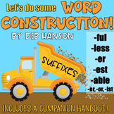 Suffixes PowerPoint with companion handout