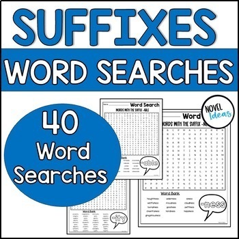 Preview of Suffixes- 40 Greek Latin Suffix & Morphology Activities Reading Vocabulary