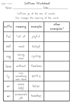 suffixes worksheet by twinkl printable resources tpt