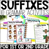 Suffixes Worksheets, Grammar Activities and Suffix Anchor Charts