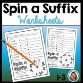 Suffixes Worksheets -s -es -est -ly -ful -less -ing -ed -i