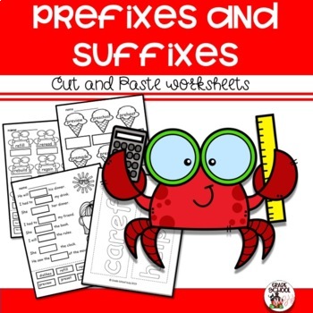 Preview of Worksheets for Prefixes and Suffixes