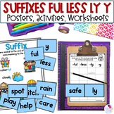 Suffixes FUL LESS LY Y - 1st Grade Grammar Worksheets and 
