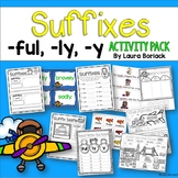 Suffixes ful, ly, y Activity Pack