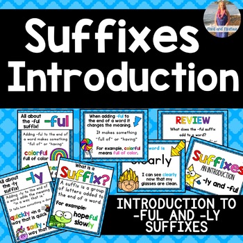 Preview of Suffixes Introduction and Posters -LY and -FUL
