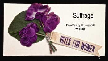 Preview of Women's Suffrage
