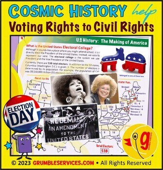 Preview of Election Day & Voting: Suffragists to 1960s American Civil Rights Movement