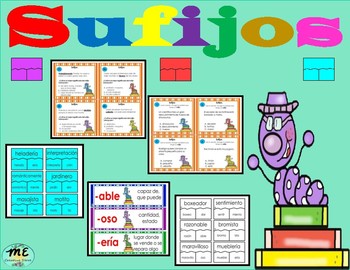 Sufijos Cion Worksheets Teaching Resources Teachers Pay Teachers