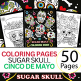 Sugar Skull- Dia de los Muertos - Day of the Dead - Cinco 