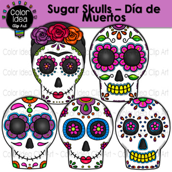 Preview of Sugar Skulls - Día de Muertos