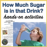 Sugars in Drinks Health Lesson