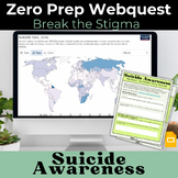 Suicide Awareness / Prevention WebQuest for High School He