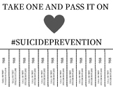 Suicide Prevention - Take One