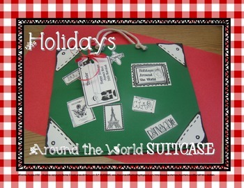 Preview of Suitcase for Holidays Around the World